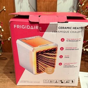 Frigidaire Ceramic Heater - Silver and Orange